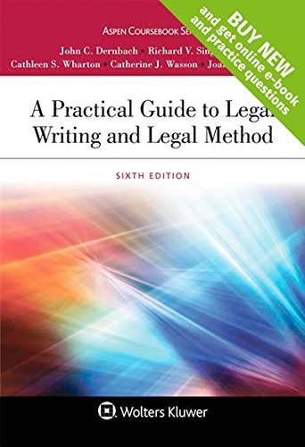A Practical Guide to Legal Writing and Legal Method - Click to Buy