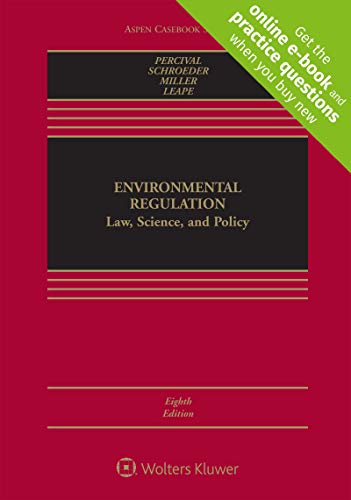 Environmental Regulation: Law, Science, and Policy - Click to Buy