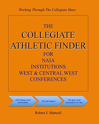 The COLLEGIATE ATHLETIC FINDER For NAIA Institutions, West And Central West Conferences