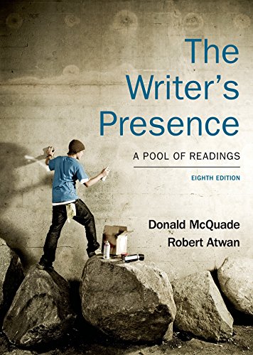 The Writer's Presence: A Pool of Readings - Click to Buy