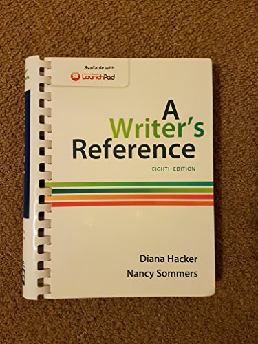 A Writer's Reference - Click to Buy