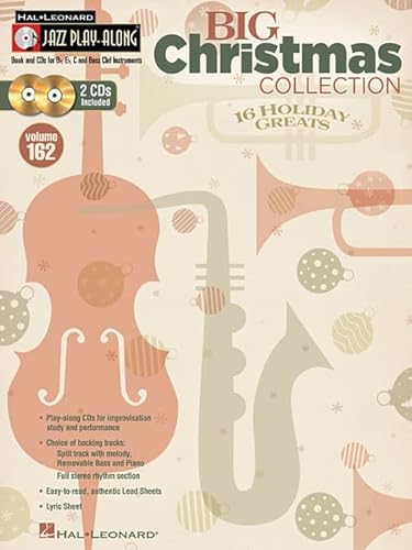Big Christmas Collection: Jazz Play-Along Volume 162