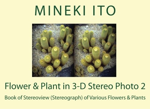 Flower & Plant in 3-D Stereo Photo 2: Book of Stereoview (Stereograph) of Various Flowers & Plants - Click to Buy