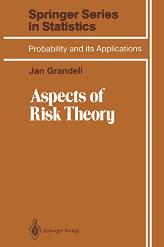 Aspects of Risk Theory (Springer Series in Statistics) - Click to Buy
