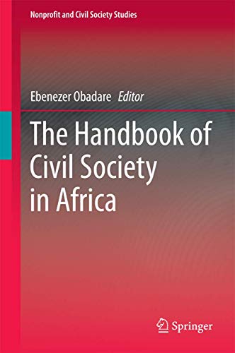 The Handbook of Civil Society in Africa (Nonprofit and Civil Society Studies, 20) - Click to Buy