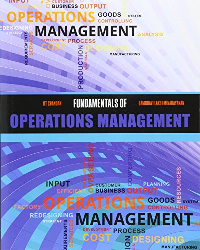 Fundamentals of Operations Management