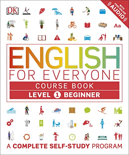 English for Everyone: Level 1: Beginner, Course Book: A Complete Self-Study Program - Click to Buy
