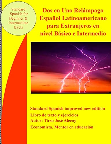 Dos en Uno Relámpago español latinoamericano para extranjeros en nivel básico e intermedio: Spanisch for beginner and intermediate - Click to Buy