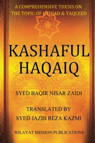 Kashaful Haqaiq
