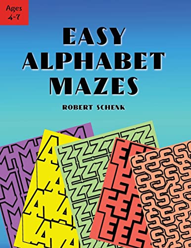 Easy Alphabet Mazes - Click to Buy