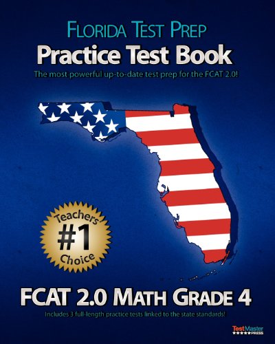 Florida Test Prep Practice Test Book Fcat 2.0 Math Grade 4 - Click to Buy