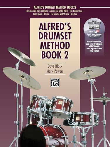 Alfred's Drumset Method, Bk 2: Book & Online Audio/Software