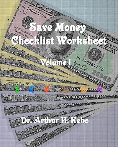 Save Money Checklist Worksheet - Volume 1 - Click to Buy