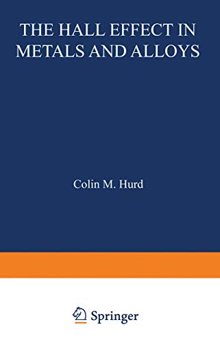 The Hall Effect in Metals and Alloys - Click to Buy