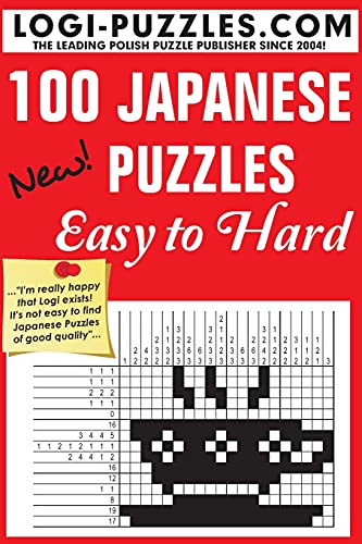 100 Japanese Puzzles - Easy to Hard - Click to Buy