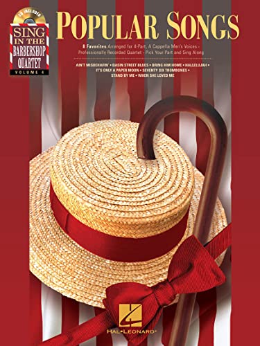 Popular Songs: Sing in the Barbershop Quartet, Volume 4 - Click to Buy