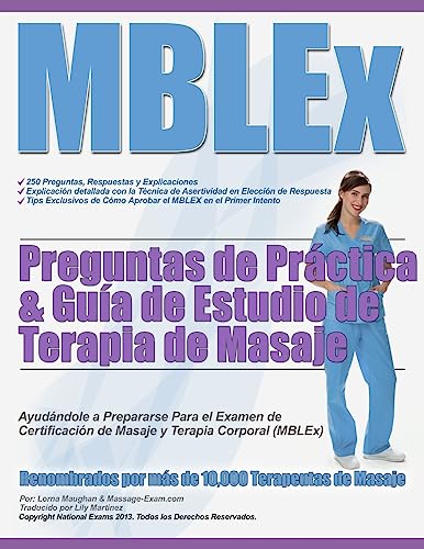 MBLEx Preguntas de Práctica & Guía de Estudio de Terapia de Masaje - Click to Buy