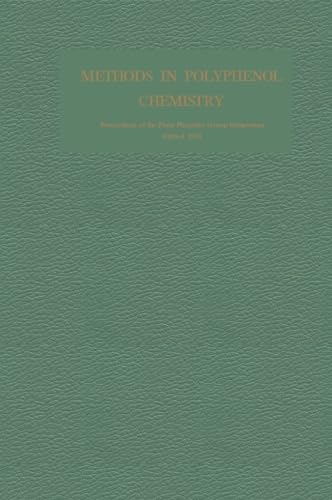 Methods in Polyphenol Chemistry: Proceedings of the Plant Phenolics Group Symposium, Oxford, April 1963 - Click to Buy