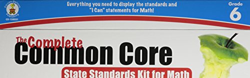 The Complete Common Core State Standards Kit for Math, Grade 6 - Click to Buy