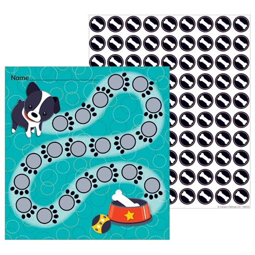 Carson Dellosa Mini Incentive Chart With Reward Stickers, Reward Chart for Kids for Homework Assignments, Attendance, Positive Behavior, Chores, Potty Training Progress