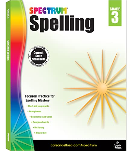 Spectrum Spelling, Grade 3 - Click to Buy