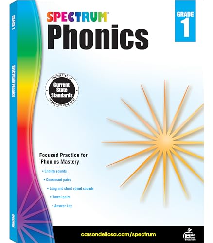 Spectrum Phonics, Grade 1 - Click to Buy