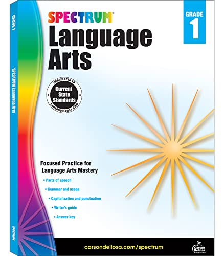 Spectrum Language Arts, Grade 1 - Click to Buy