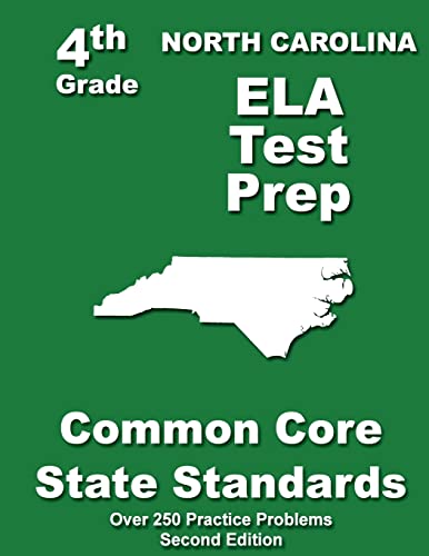 North Carolina 4th Grade ELA Test Prep: Common Core Learning Standards - Click to Buy