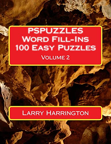 PSPUZZLES Word Fill-Ins 100 Easy Puzzles Volume 2 - Click to Buy