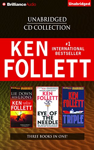 Ken Follett CD Collection: Lie Down with Lions/Eye of the Needle/Triple - Click to Buy