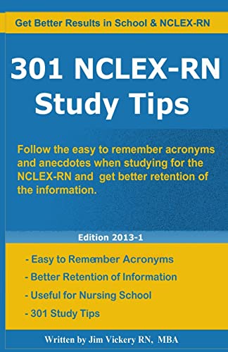 301 NCLEX-RN Study Tips - Click to Buy