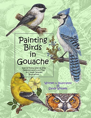 Painting Birds in Gouache: Easy to Follow Step by Step Demonstrations and Tips to Create Detailed Illustrations - Click to Buy
