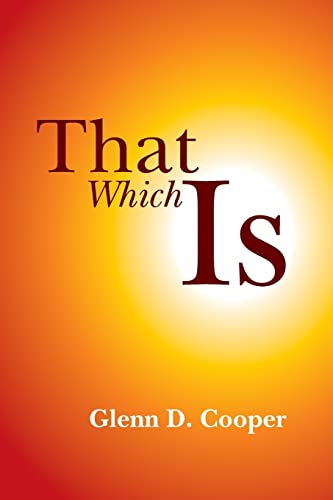 That Which Is - Click to Buy