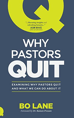 Why Pastors Quit - Click to Buy
