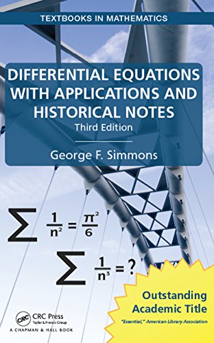 Differential Equations with Applications and Historical Notes - Click to Buy