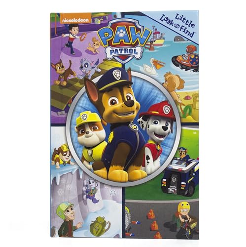 Nickelodeon Paw Patrol Chase, Skye, Marshall, and More! - Little Look and Find Activity Book - PI Kids - Click to Buy