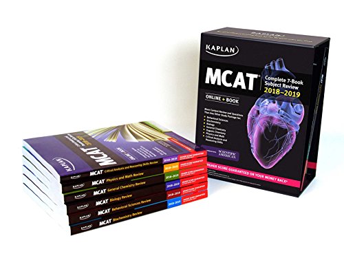 MCAT Complete 7-Book Subject Review 2018-2019: Online + Book (Kaplan Test Prep) - Click to Buy