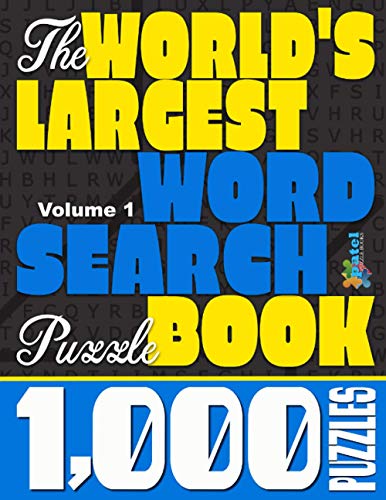 The World's Largest Word Search Puzzle Book: 1,000 Puzzles (Vol. 1) - Click to Buy