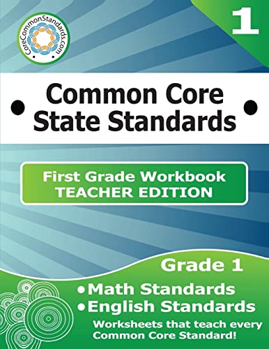 First Grade Common Core Workbook - Teacher Edition - Click to Buy