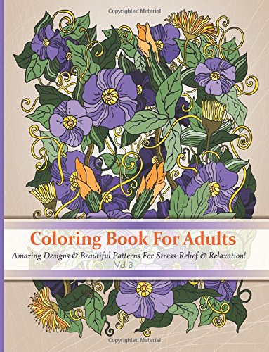 Adult Coloring Book: Amazing Designs & Beautiful Patterns For Stress-Relief & Relaxation! (Mastercraft Coloring Books, Band 3) - Click to Buy