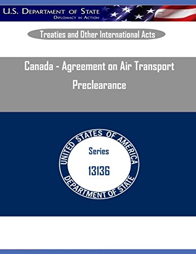 Canada - Agreement on Air Transport Preclearance - Click to Buy