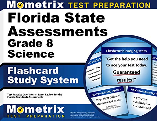 Florida State Assessments Grade 8 Science Flashcard Study System: FSA Test Practice Questions & Exam Review for the Florida Standards Assessments (Cards) - Click to Buy