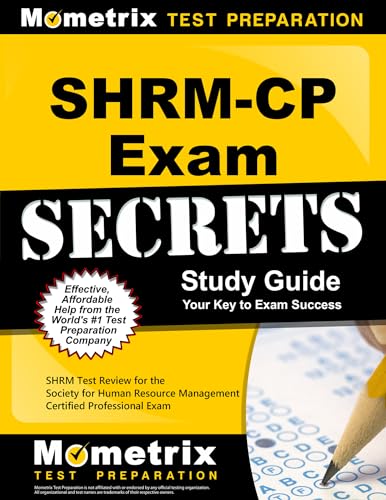 SHRM-CP Exam Secrets Study Guide: SHRM Test Review for the Society for Human Resource Management Certified Professional Exam - Click to Buy