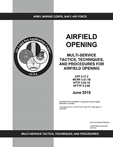 Army Techniques Publication ATP 3-17.2 MCWP 3-21.1B NTTP 3-02.18 AFTTP 3-2.68 Multi-Service Tactics, Techniques, and Procedures for Airfield Opening June 2015 - Click to Buy