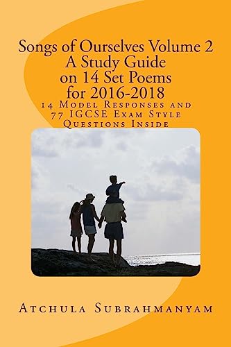 Songs of Ourselves: A Study Guide on 14 Set Poems for 2016-2018 - Click to Buy