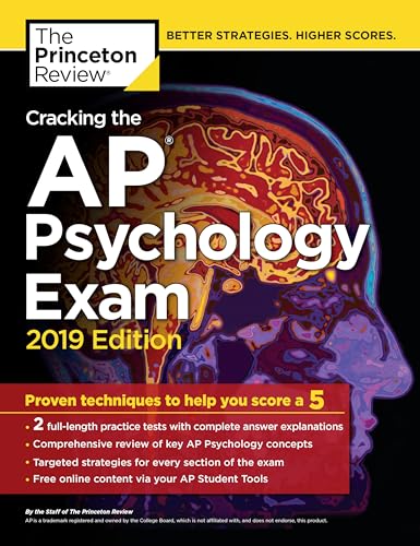 Cracking the AP Psychology Exam, 2019 Edition: Practice Tests & Proven Techniques to Help You Score a 5 - Click to Buy