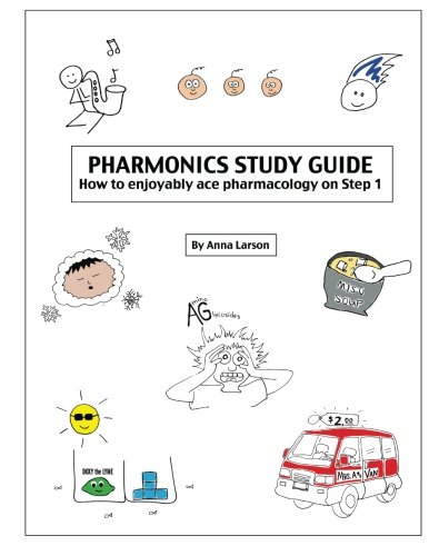 Pharmonics Study Guide: How to enjoyably ace pharmacology on Step 1 - Click to Buy