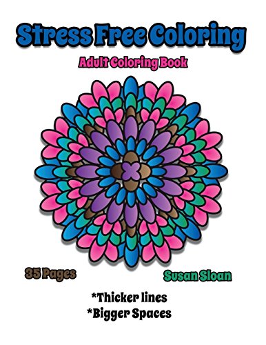 Stress Free Coloring: Adult Coloring Book - Click to Buy