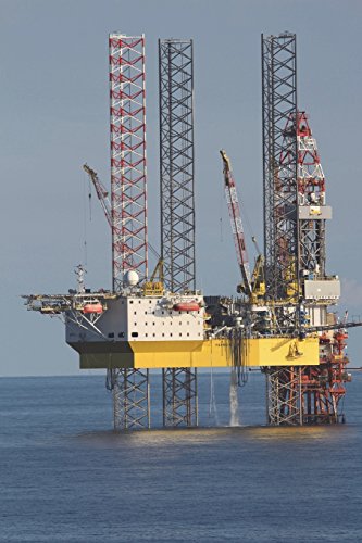 Drilling Platform in the Ocean Journal: 150 page lined notebook/diary - Click to Buy