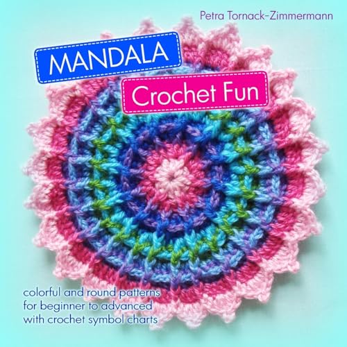MANDALA Crochet Fun: colorful and round crochet patterns - Click to Buy